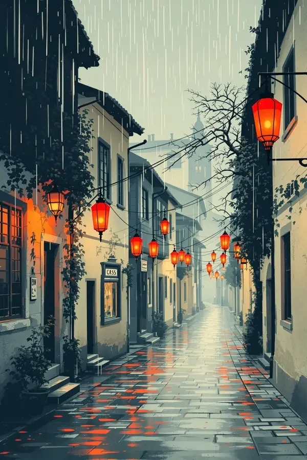 旧巷灯火（2017年电影）封面海报